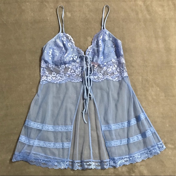 Victoria's Secret Other - Victoria’s Secret Sexy Sheer Tie Lingerie Top!